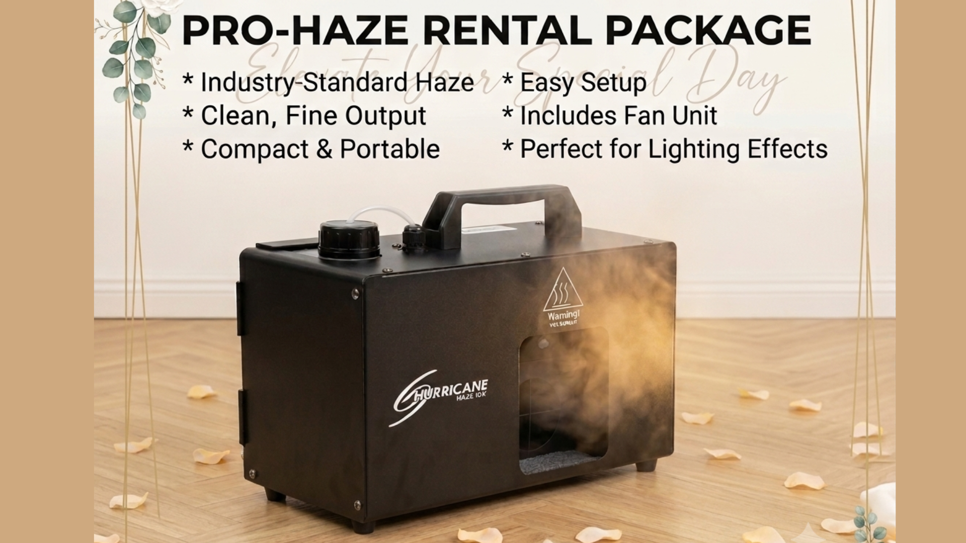 Haze machine
